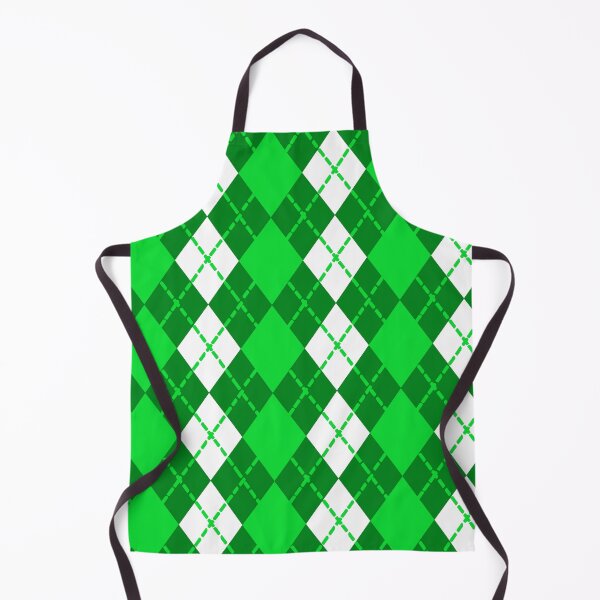 Item preview, Green and White Argyle Seamless Repeat designed and sold by Sharon Schwalbe.