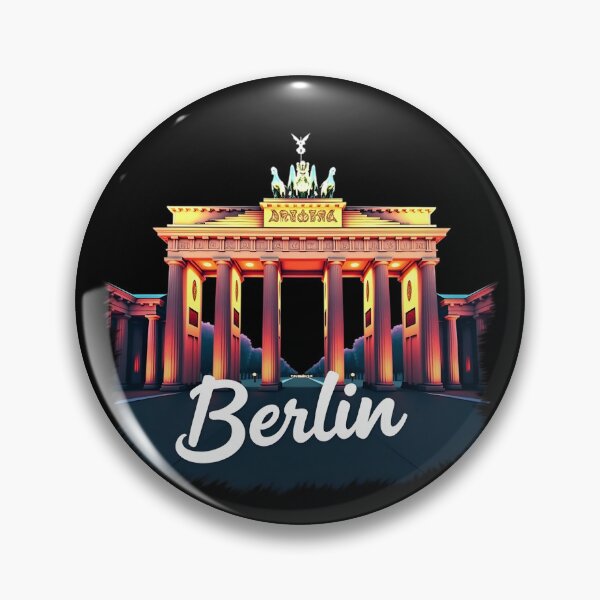 Item preview, Berlin History Souvenir – Brandenburg Gate Germany Travel Gift designed and sold by robyclub.