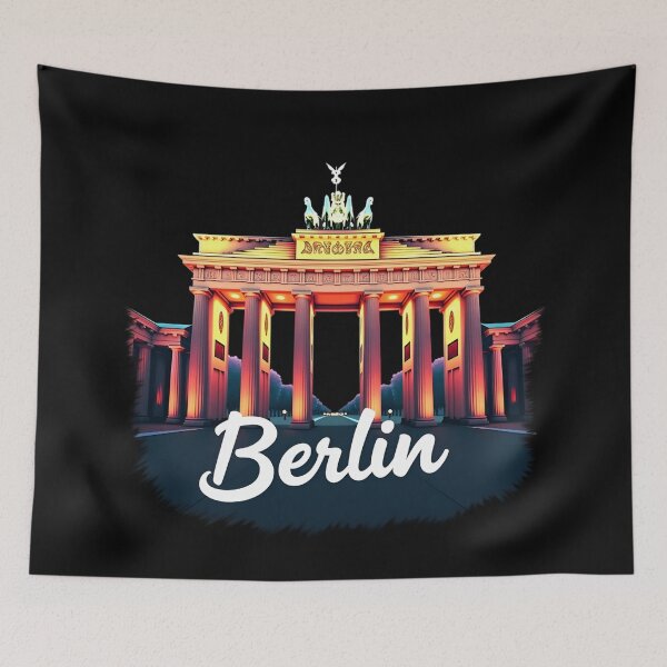 Item preview, Berlin History Souvenir – Brandenburg Gate Germany Travel Gift designed and sold by robyclub.