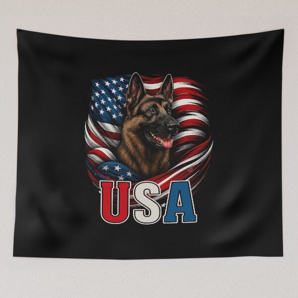 Item preview, USA German Shepherd designed and sold by Bad-Dog-Nation.