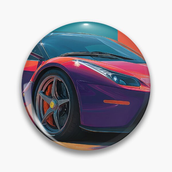 Item preview, Ferrari LaFerrari Painting – Pop Art Automotive Artwork designed and sold by AutoPopStudio.