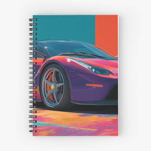 Item preview, Ferrari LaFerrari Painting – Pop Art Automotive Artwork designed and sold by AutoPopStudio.