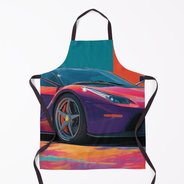 Item preview, Ferrari LaFerrari Painting – Pop Art Automotive Artwork designed and sold by AutoPopStudio.