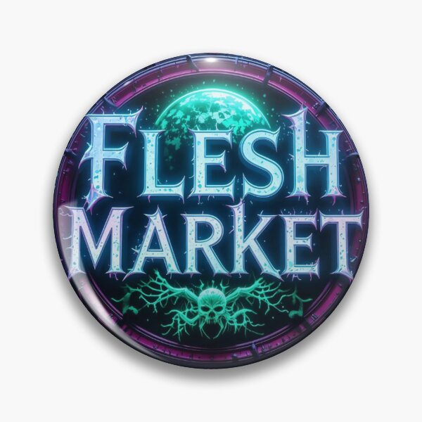 Item preview, Circular Emblem with Neon Green Sphere and Gothic Elements designed and sold by Creative88Art.