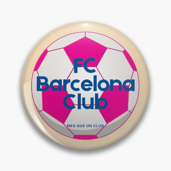 Item preview, FC Barcelona Femeni Pink Soccer Ball designed and sold by FCBarcelonaKQ.
