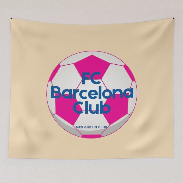 Item preview, FC Barcelona Femeni Pink Soccer Ball designed and sold by FCBarcelonaKQ.