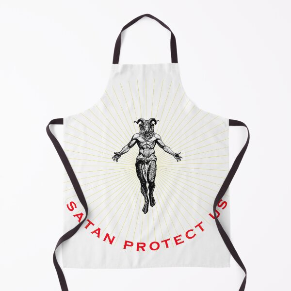 Item preview, Satan Protect Us designed and sold by joshpincus.