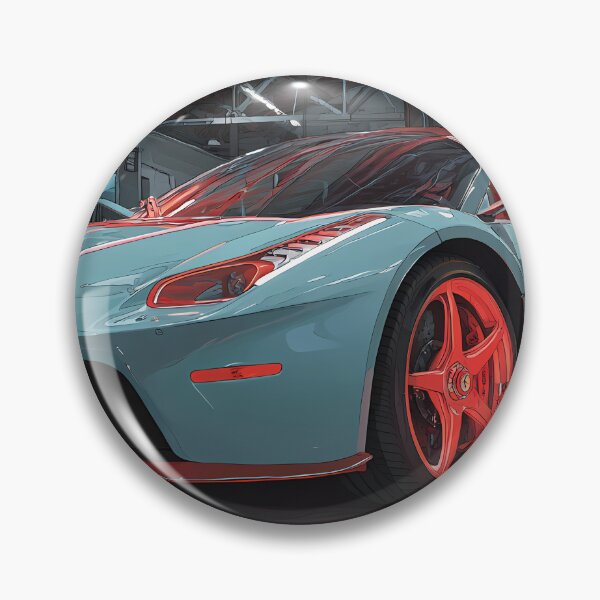 Item preview, Colorful Pop Art Ferrari LaFerrari Print designed and sold by AutoPopStudio.