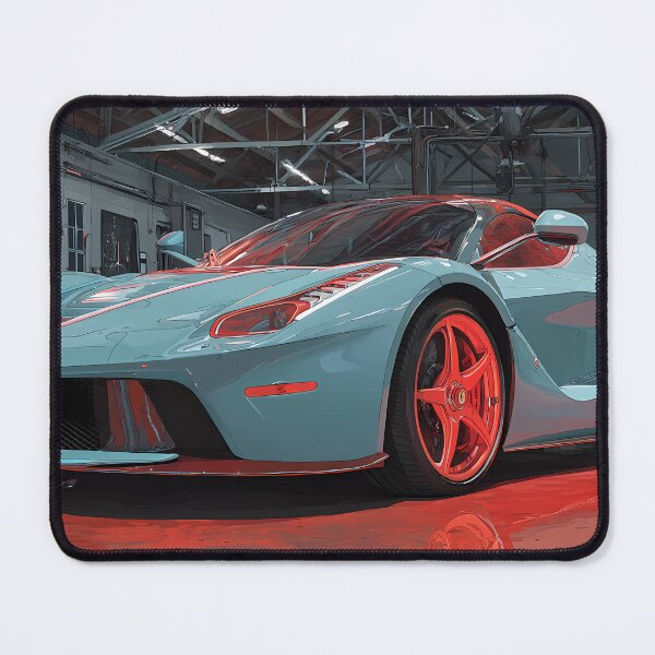 Item preview, Colorful Pop Art Ferrari LaFerrari Print designed and sold by AutoPopStudio.