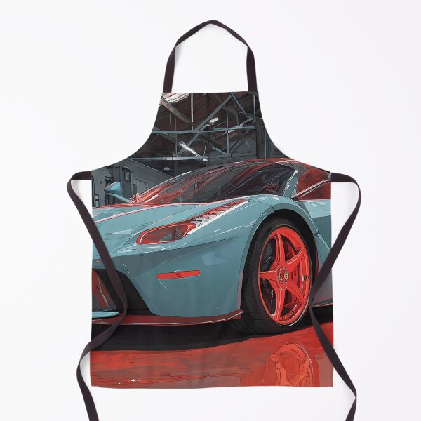 Item preview, Colorful Pop Art Ferrari LaFerrari Print designed and sold by AutoPopStudio.