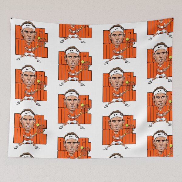 Item preview, Funny caricature of Rafael Nadal, the king of Paris, the tennis goat from Spain designed and sold by vectorlove.