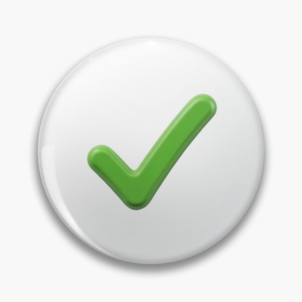 Item preview, Glossy Green Checkmark on Solid Black Background designed and sold by Creative88Art.