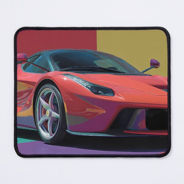 Item preview, Stylish Ferrari LaFerrari Wall Art – Pop Art Car Design designed and sold by AutoPopStudio.