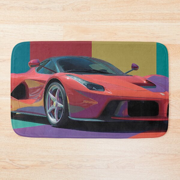 Item preview, Stylish Ferrari LaFerrari Wall Art – Pop Art Car Design designed and sold by AutoPopStudio.