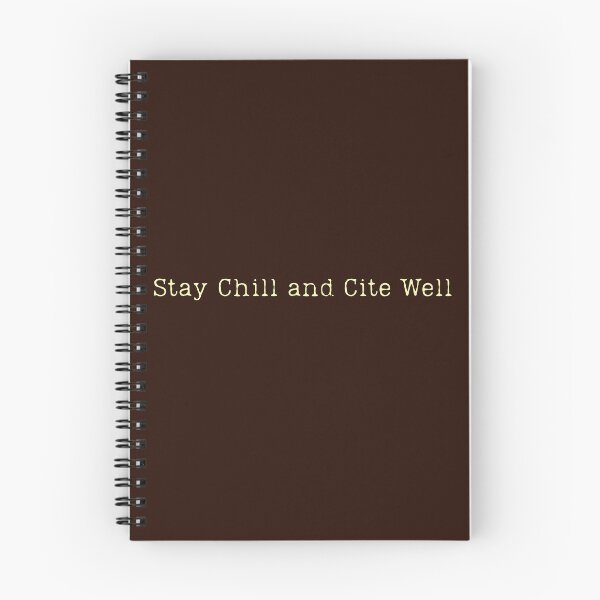 Item preview, Academic Writing - Stay Chill And Cite Well designed and sold by DemureArtsy.
