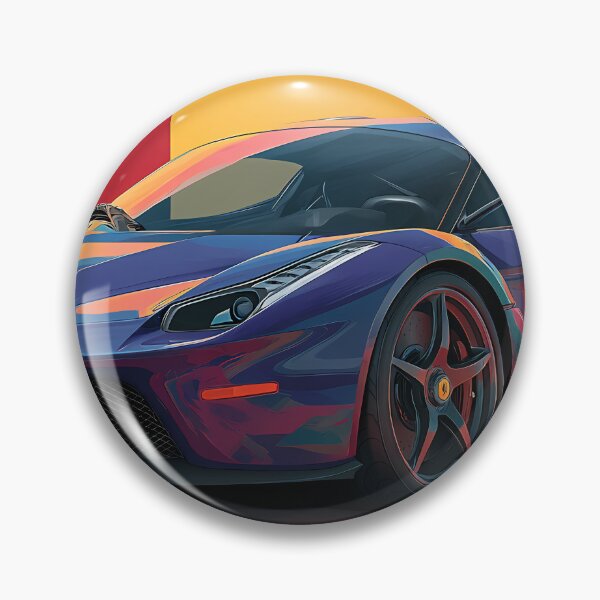 Item preview, Ferrari LaFerrari Pop Art Poster – Supercar Garage Decor designed and sold by AutoPopStudio.