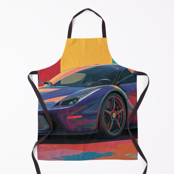 Item preview, Ferrari LaFerrari Pop Art Poster – Supercar Garage Decor designed and sold by AutoPopStudio.