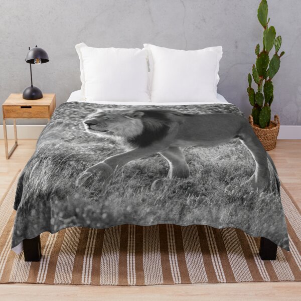 Item preview, The King Stalks In Black and White designed and sold by Kay Brewer.