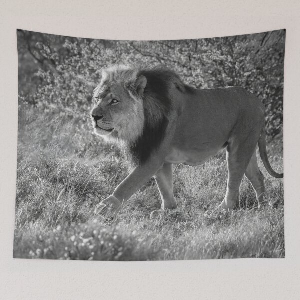 Item preview, The King Stalks In Black and White designed and sold by Kay Brewer.
