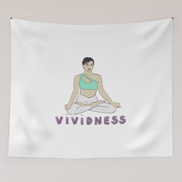 Item preview, Vividness SAKURA Meditating Female Figure designed and sold by kallydru.