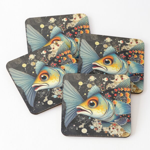 Item preview, big colorful fish with lovely beautiful eyes  designed and sold by jotcar.