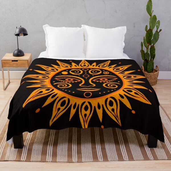 Aperçu de l'œuvre Graphique du visage du soleil créée et vendue par ViaARTfactory.