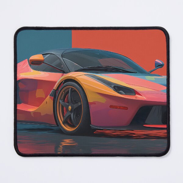 Item preview, Luxury Car Pop Art – Ferrari LaFerrari Canvas Artwork designed and sold by AutoPopStudio.