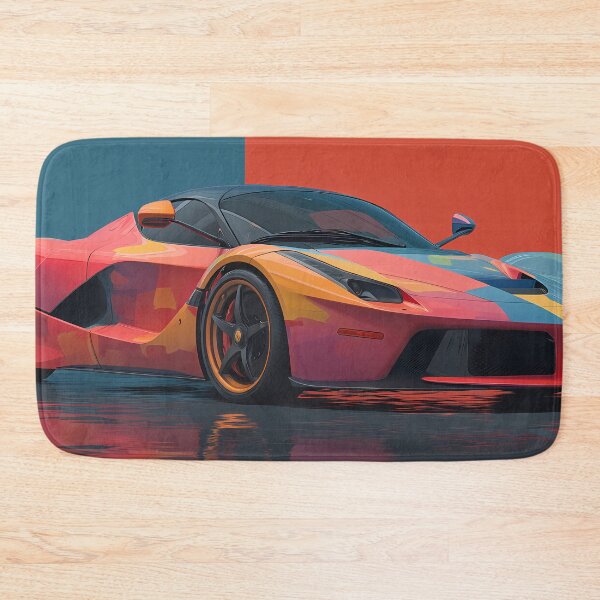 Item preview, Luxury Car Pop Art – Ferrari LaFerrari Canvas Artwork designed and sold by AutoPopStudio.