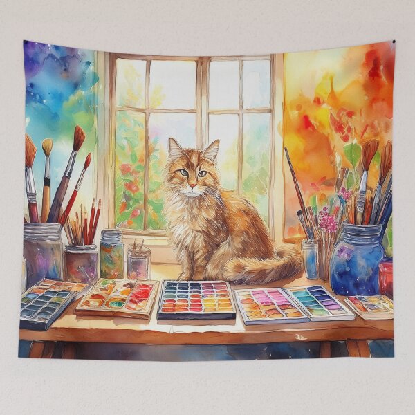 Item preview, Kitty Painter designed and sold by MystAvalon.
