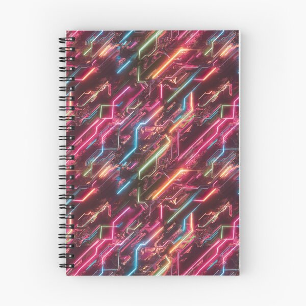 Item preview, Neon Glitch | Abstract Cyberpunk Circuitry Design designed and sold by NSB-Design.