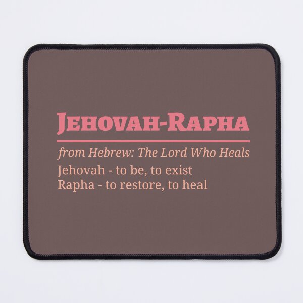 Item preview, Jehovah-Rapha The Lord Who Heals designed and sold by Dina's Digital Designs.