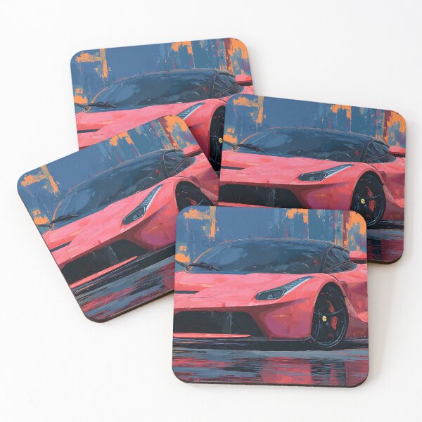 Item preview, Contemporary Ferrari LaFerrari Wall Decor – Pop Art Style designed and sold by AutoPopStudio.