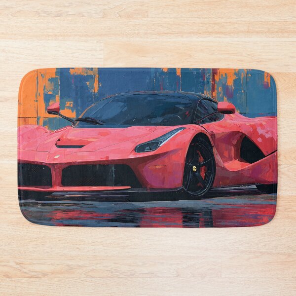 Item preview, Contemporary Ferrari LaFerrari Wall Decor – Pop Art Style designed and sold by AutoPopStudio.