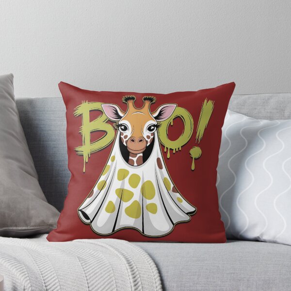 Item preview, Cute Giraffe Ghost Costume with BOO! designed and sold by LunaSpellStudio.