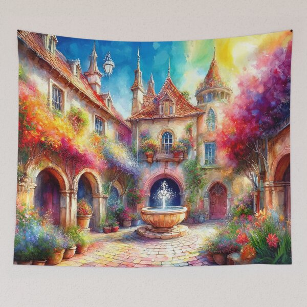 Item preview, Beautiful Courtyard designed and sold by MystAvalon.
