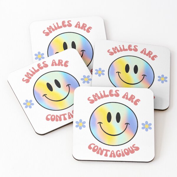 Item preview, Smiles are Contagious designed and sold by CheezyChick.