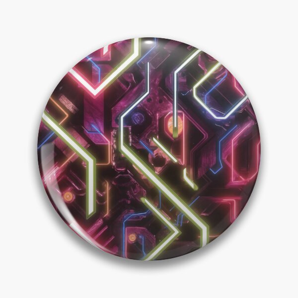 Item preview, Cyberpunk Mecha Core | Abstract Neon Circuitry Design designed and sold by NSB-Design.