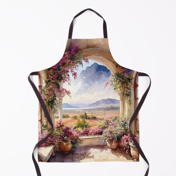 Item preview, Garden Room with a View of the Desert designed and sold by MystAvalon.