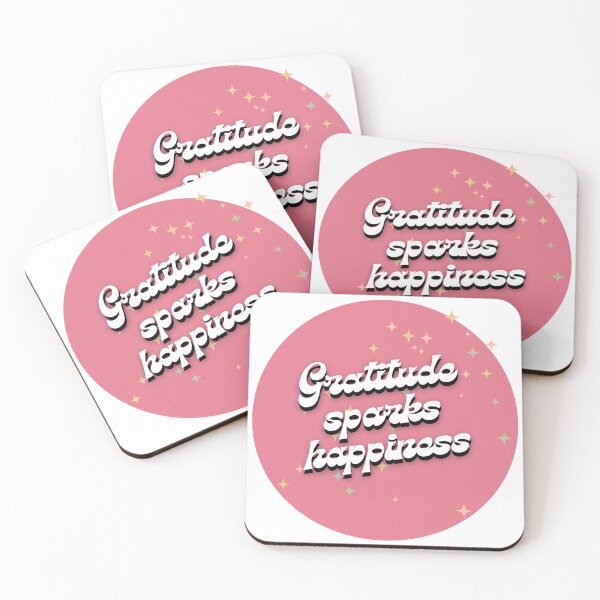 Item preview, Gratitude sparks Happiness designed and sold by CheezyChick.