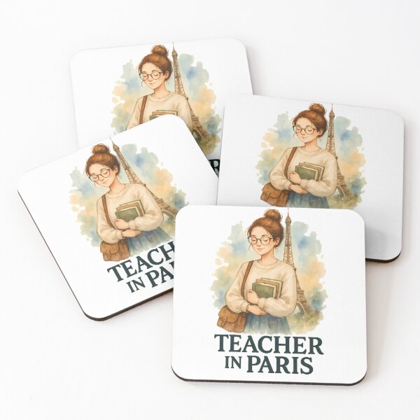 Item preview, Teacher in Paris designed and sold by VisionsOfCities.