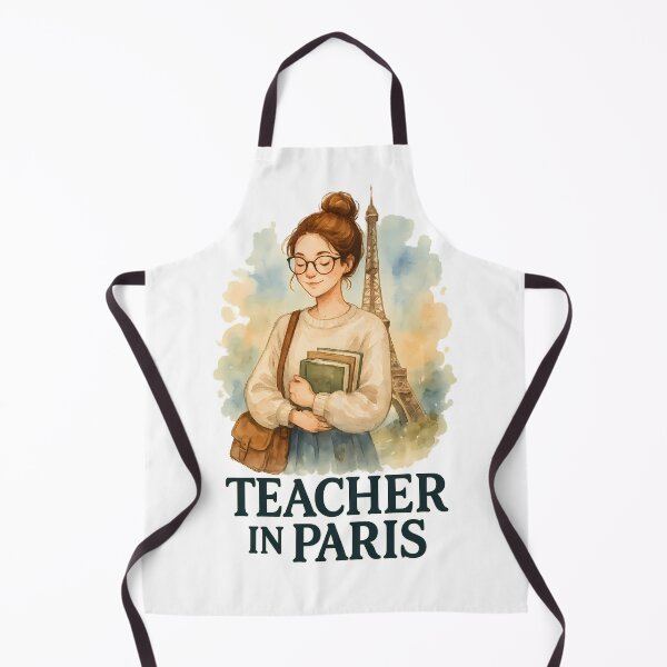 Item preview, Teacher in Paris designed and sold by VisionsOfCities.