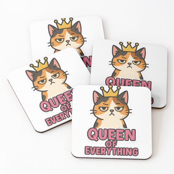 Item preview, Cat –  Queen of Everything Cat designed and sold by CrazyMop_.