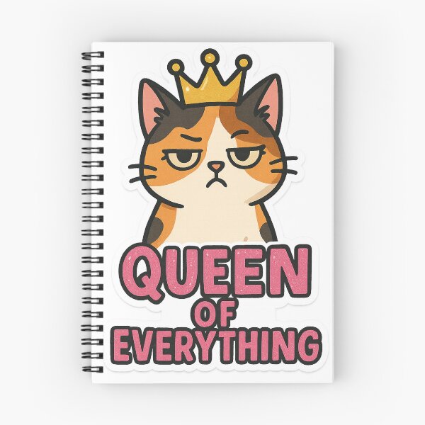 Item preview, Cat –  Queen of Everything Cat designed and sold by CrazyMop_.