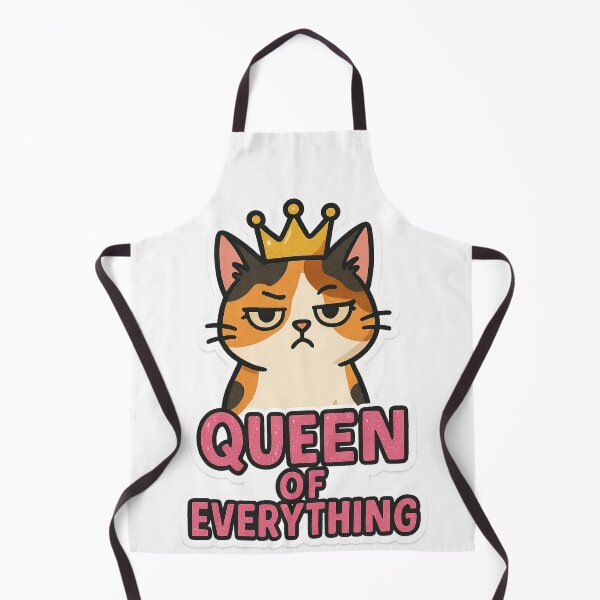 Item preview, Cat – Queen of Everything Cat designed and sold by CrazyMop_.