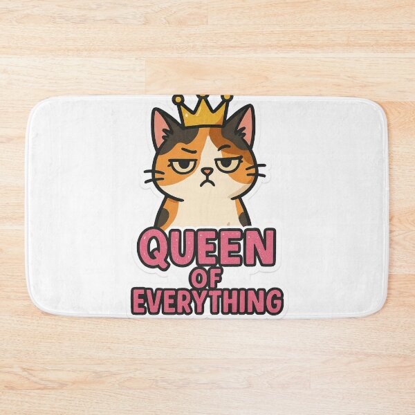 Item preview, Cat –  Queen of Everything Cat designed and sold by CrazyMop_.
