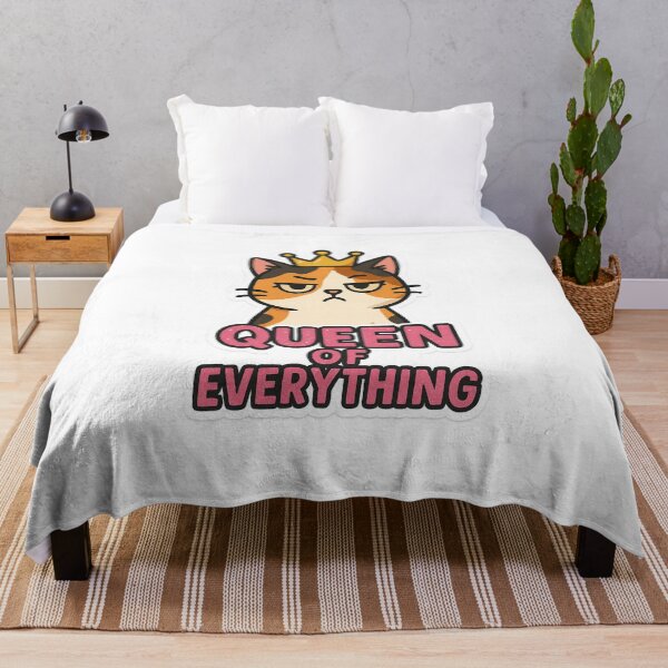Item preview, Cat –  Queen of Everything Cat designed and sold by CrazyMop_.