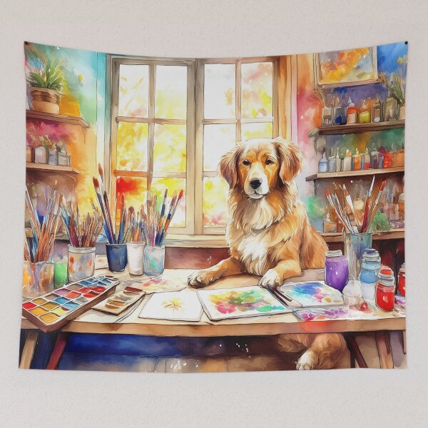 Item preview, Doggie Art Studio designed and sold by MystAvalon.