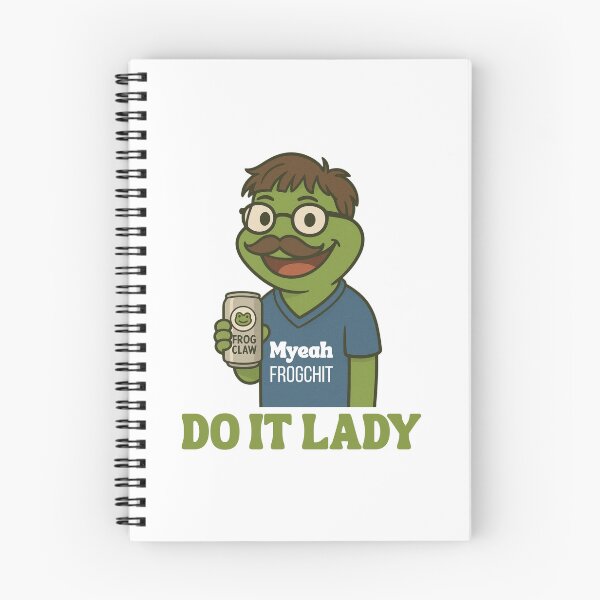 Item preview, Do it lady, frog chit designed and sold by BritishDelights.
