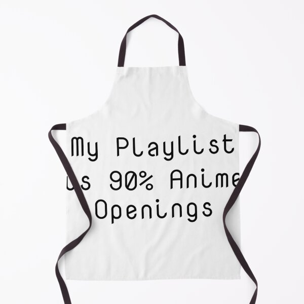 Item preview, My Playlist is 90% Anime Openings designed and sold by Ninjacatoff.