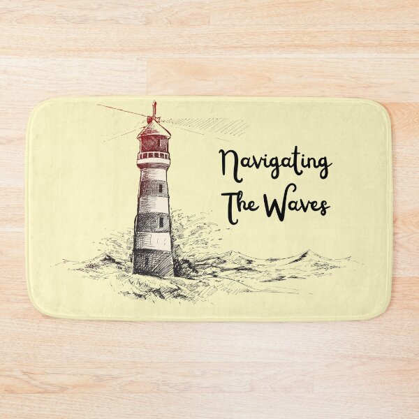 Item preview, Navigating the Waves Lighthouse Art designed and sold by windwander.